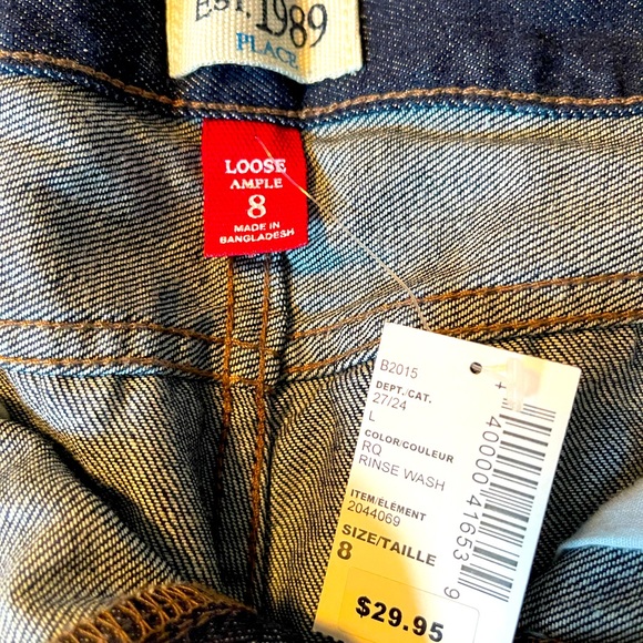 Children’s Place Dark Blue Jeans - Picture 3 of 4